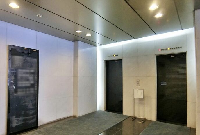 the SILK 池袋西口店 エレベーターホール