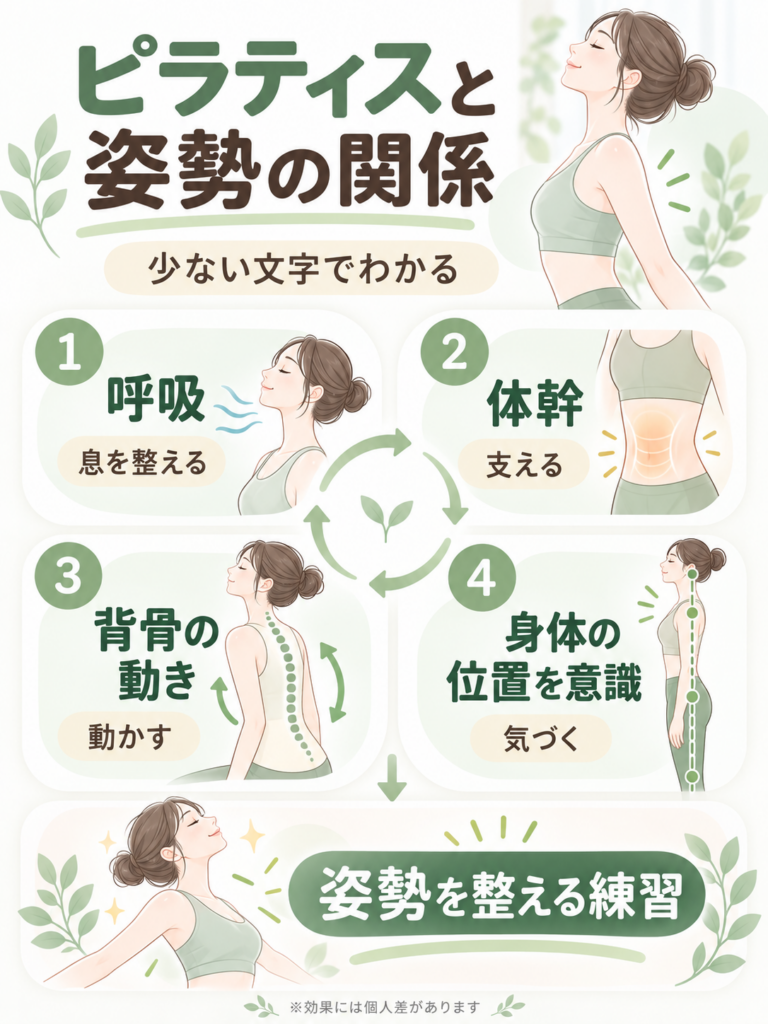 ピラティスで整える姿勢の循環